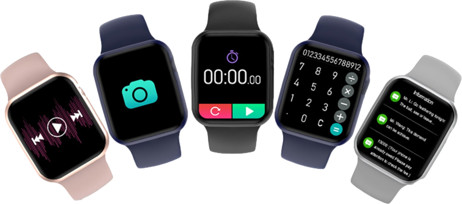 Montre Connectée Appels et SMS - Xwatch Pro Élite